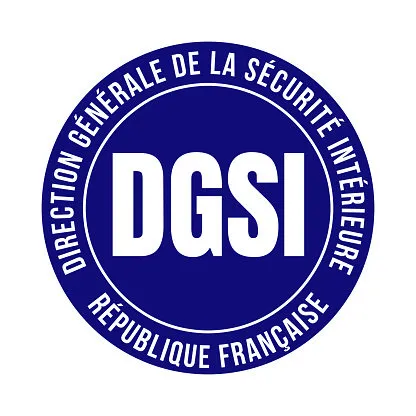 dgsi symbol icon called general directorate for internal security in french language
