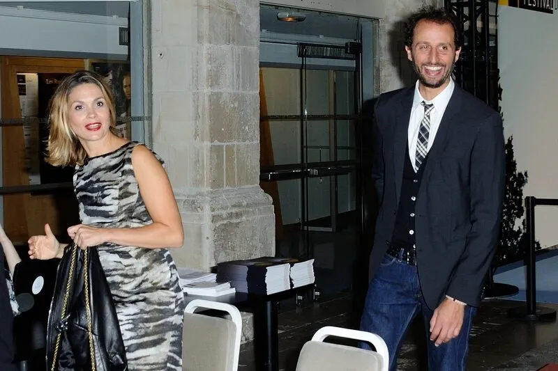 barbara schulz et arie elmaleh assistent a la ceremonie de cloture du festival de la fiction tv 2016 de la rochelle, a la rochelle, france le 17 septembre 2016 photo by aurore marechal abacapresscom , 563571 002 la rochelle france