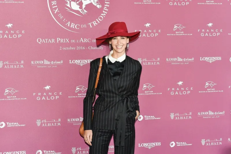 ophelie meunier during the 95th horse racing qatar prix de l'arc de triomphe on october 2, 2016 in chantilly, france photo by pauline ballet abacapresscom , 565470 028 chantilly france