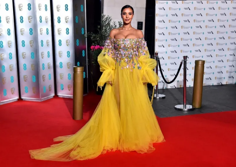 bafta awards arrivals - london