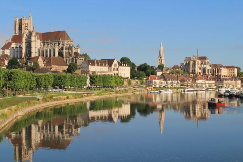 auxerre, ville d'art et d'histoire, france
