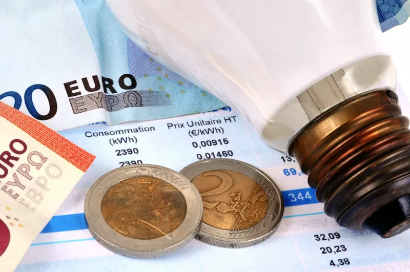 concept de facture d'électricité