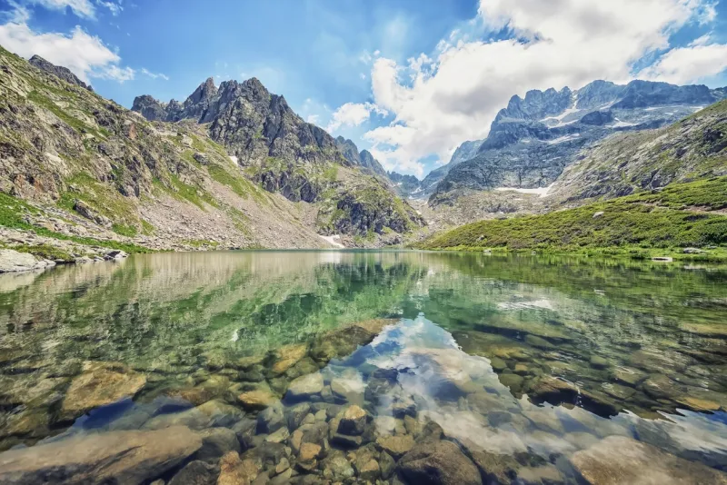 mountain landscape in the south of france