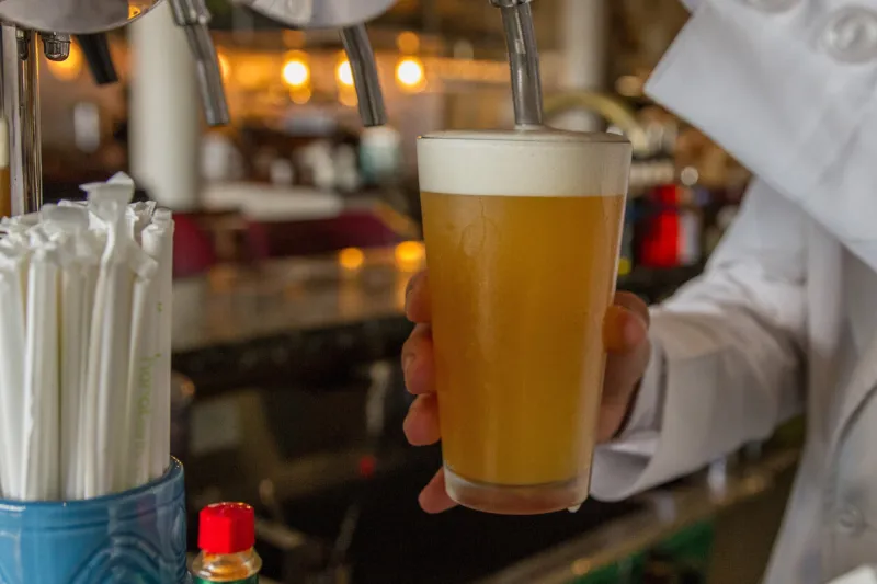 food and drinks at restaurants