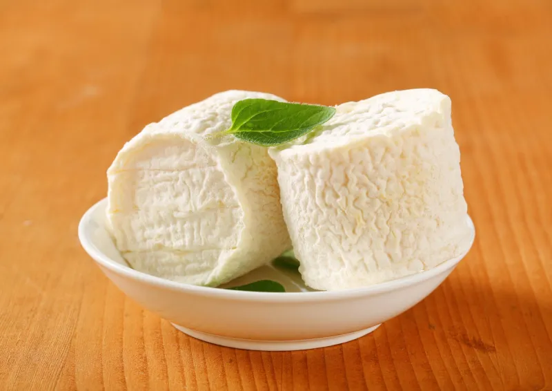 crottins de chevre - french goat's milk cheese