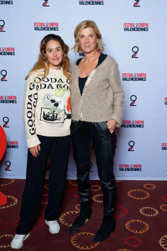 michele laroque, alice david attending the 12th festival 2 cinema on september 25, 2022 in valenciennes, france photo by abacapresscom , 826004 036 valenciennes france
