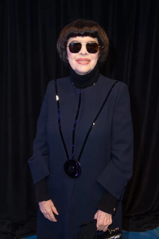 mireille mathieu attending the pierre cardin womenswear fall winter 2023-2024 show as part of paris fashion week in paris, france on march 05, 2023 photo by aurore marechal abacapresscom , 844648 045 paris france