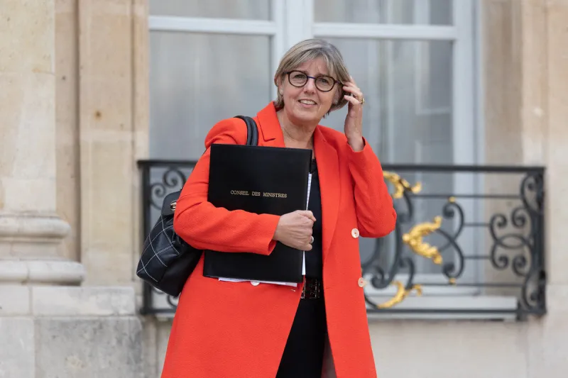 french higher education and research minister sylvie retailleau leaves at the end of the weekly cabinet meeting at the elysee palace in paris, on october 5, 2022 photo by raphael lafargue abacapresscom , 827298 078 paris france
