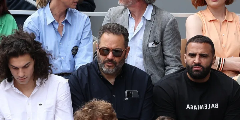 bruce toussaint dans les tribunes lors des internationaux de france 2024 à roland garros le 05 juin 2024 à paris, france photo by nasser berzane abacapresscom