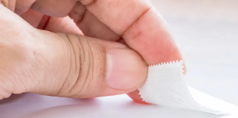 close the stamp duty on the envelope