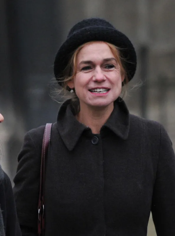 sandrine bonnaire assiste aux obseques de jacques rivette au cimetiere de montmartre a paris, france le 5 fevrier 2016 photo by alban wyters abacapresscom , 533376 018 paris traductionpae france