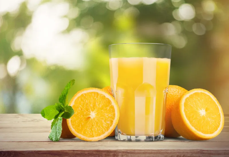 orange juice, juice, orange