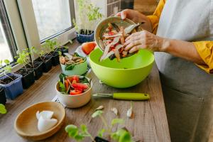 épluchures de légumes