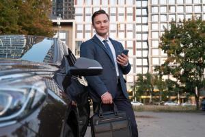 Cadre voiture de fonction