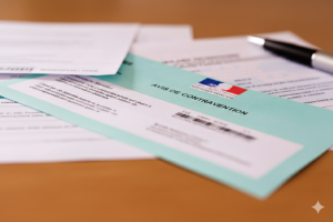 AVIS DE CONTRAVENTION