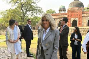 macron brigitte en inde