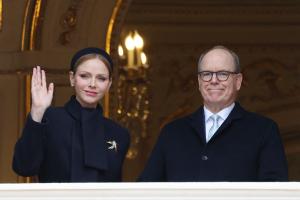 Charlène et Albert de Monaco