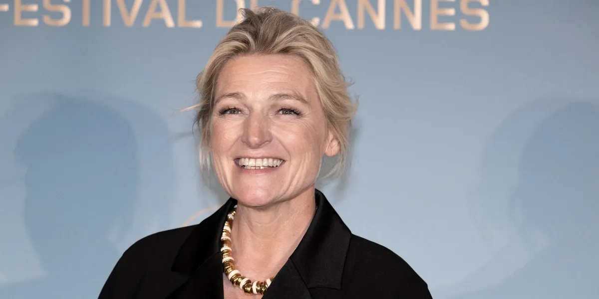 Anne-Elisabeth Lemoine attends the Opening Ceremony Official Gala Dinner Arrivals during the 77th annual Cannes Film Festival at the Casino Le Palm Beach, on May 14, 2024 in Cannes, France. Photo by David NIVIERE/ABACAPRESS.COM