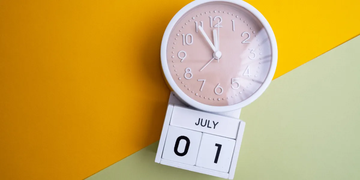 Calendrier 1er juillet