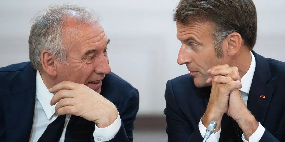 François Bayrou et Emmanuel Macron, 2025