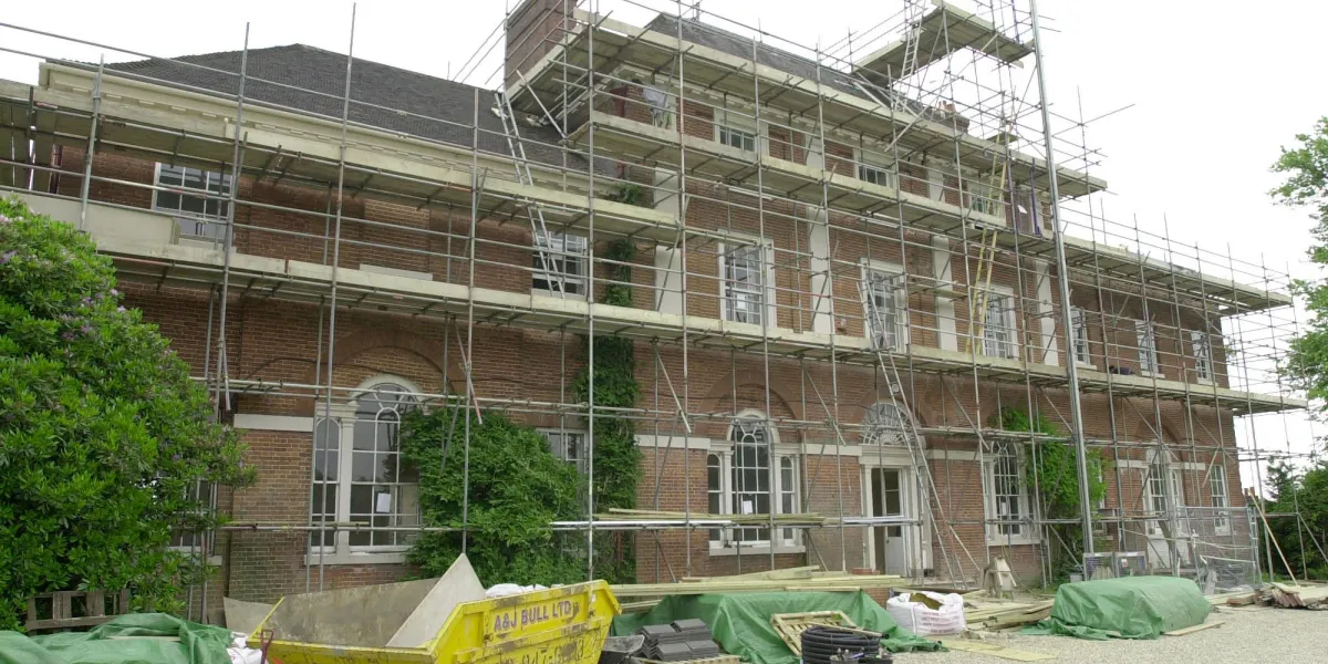 Les travaux réalisés à Forest Lodge en 2001