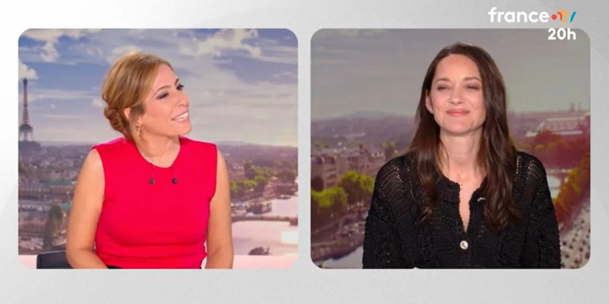 lea salame et marion cotillard jt france 2