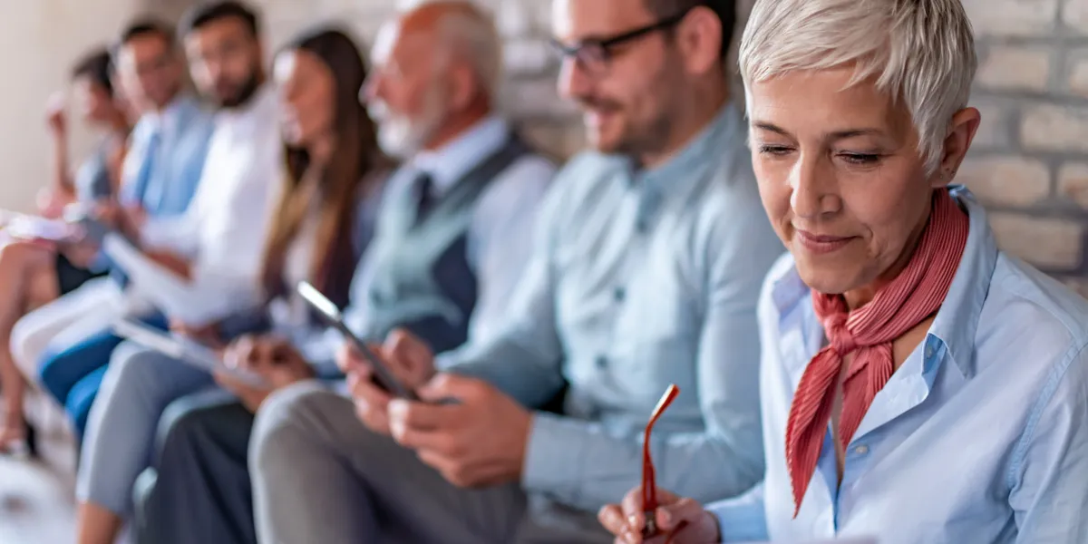 Senior entretien d'embauche