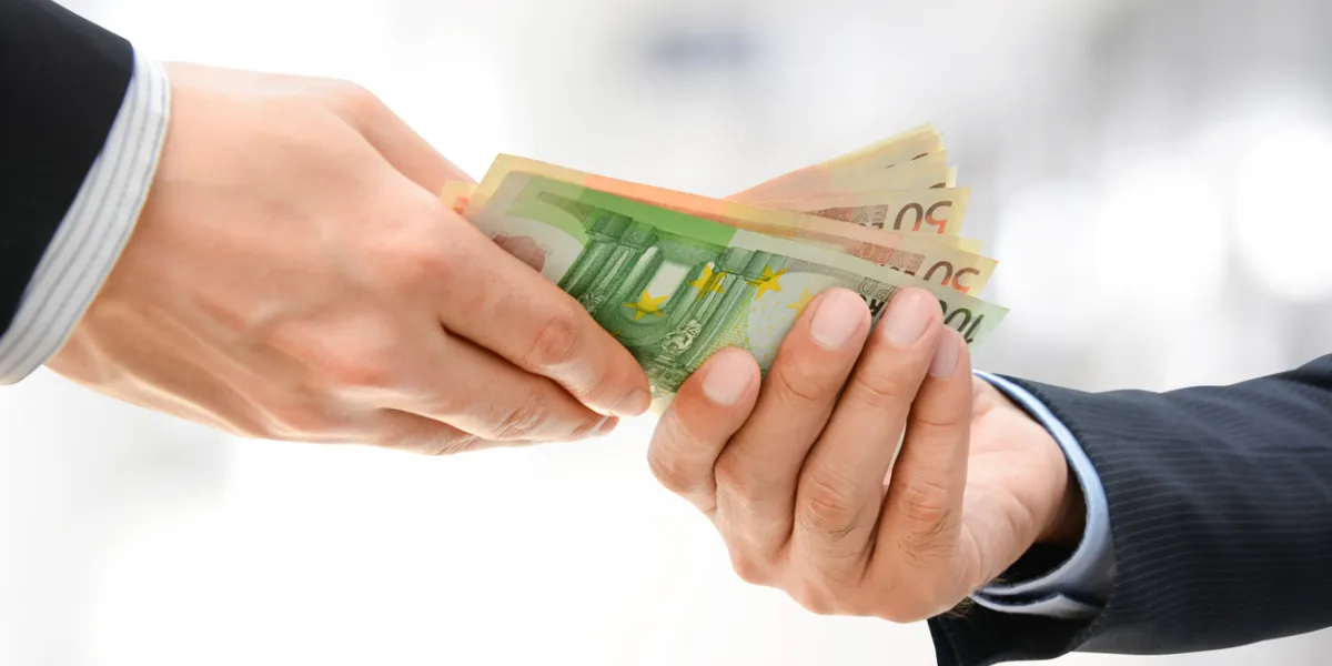 Distribution d'argent