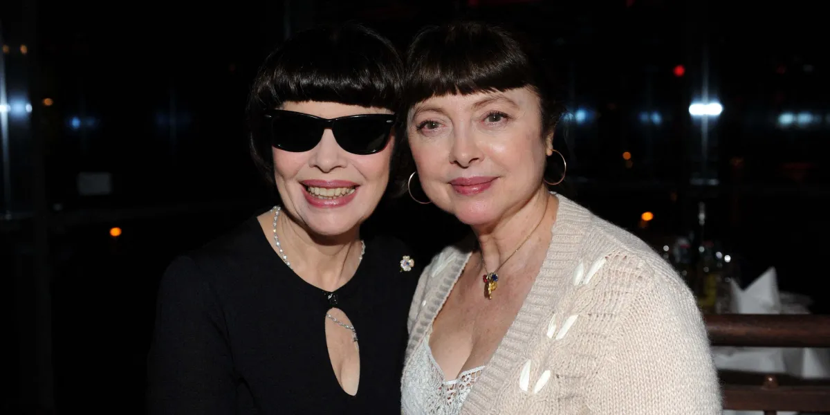 Mireille Mathieu et sa soeur Monique