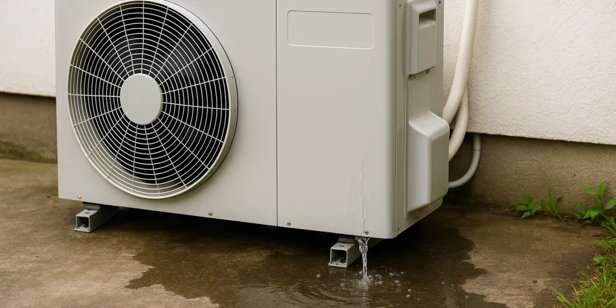 pompe a chaleur qui fuit