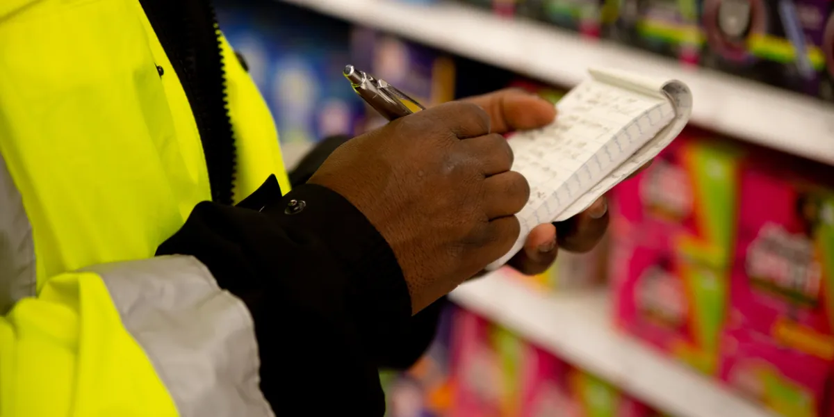 Contrôle supermarché