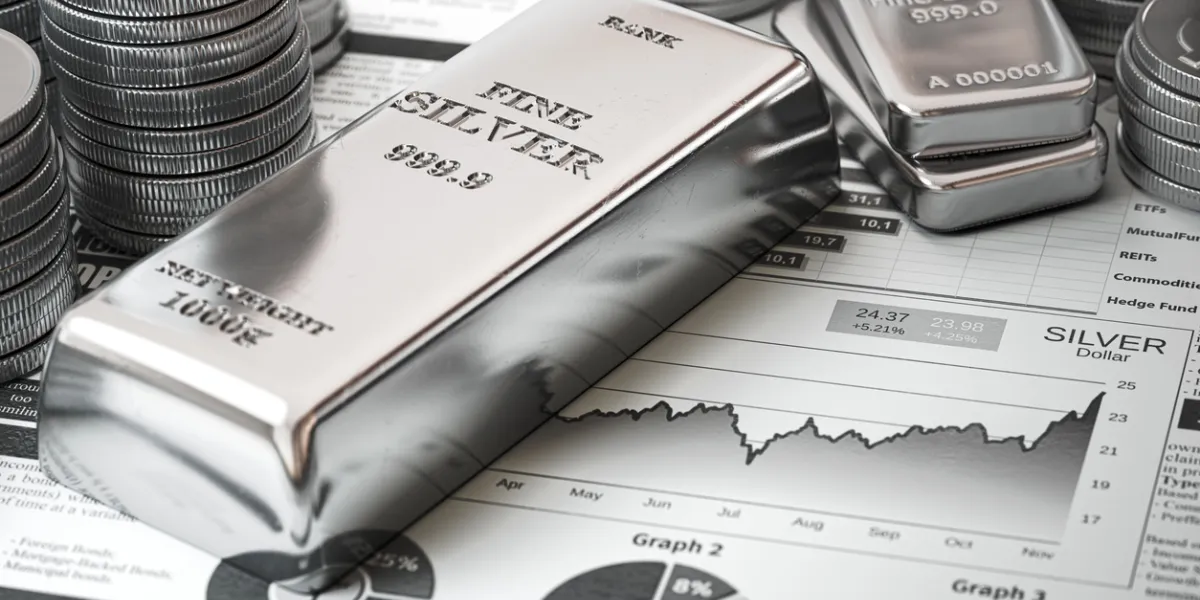 Pièces et lingots d'argent