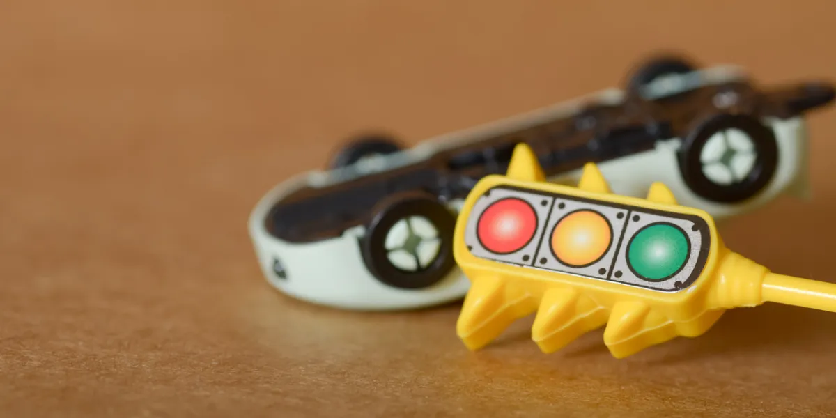 Jouets accident de voiture
