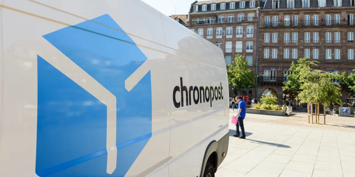 Camion de livraison Chronopost