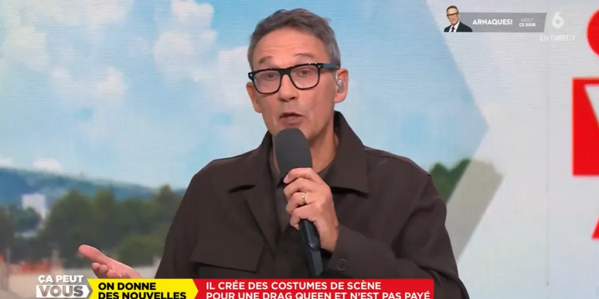 Julien Courbet : un candidat de "Drag Race France" dans de sales draps