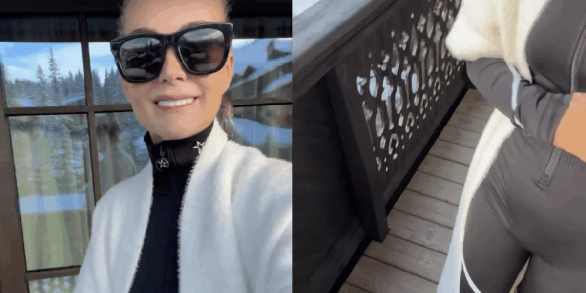 Laeticia Hallyday dans une tenue de ski hors de prix se dévoile enfin avec son amoureux Serge dans un lieu réservé aux plus aisés pour la St Valentin