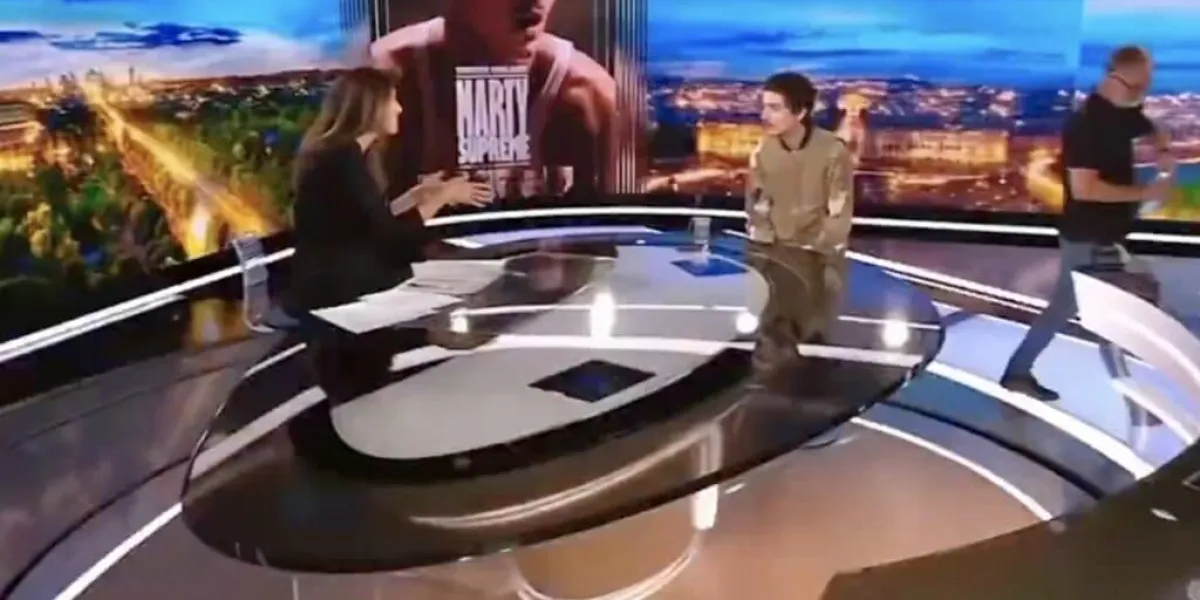 JT de 20h de TF1 : Anne-Claire Coudray et Timothée Chalamet, un problème de tutoiement