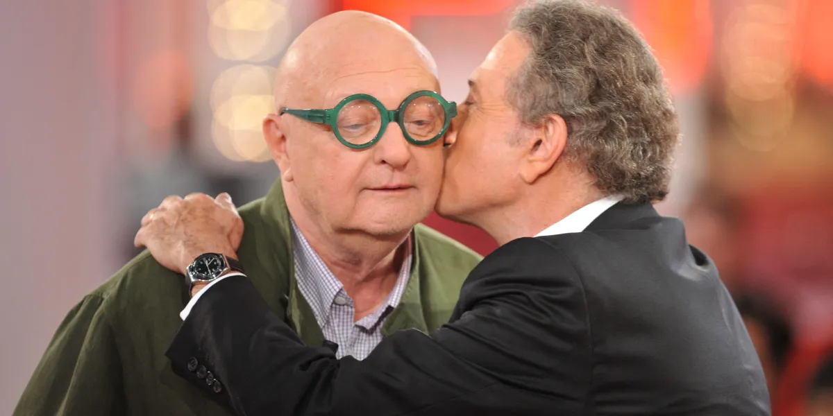 Jean-Pierre Coffe et Michel Drucker