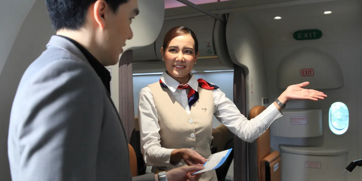 Hôtesse de l'air