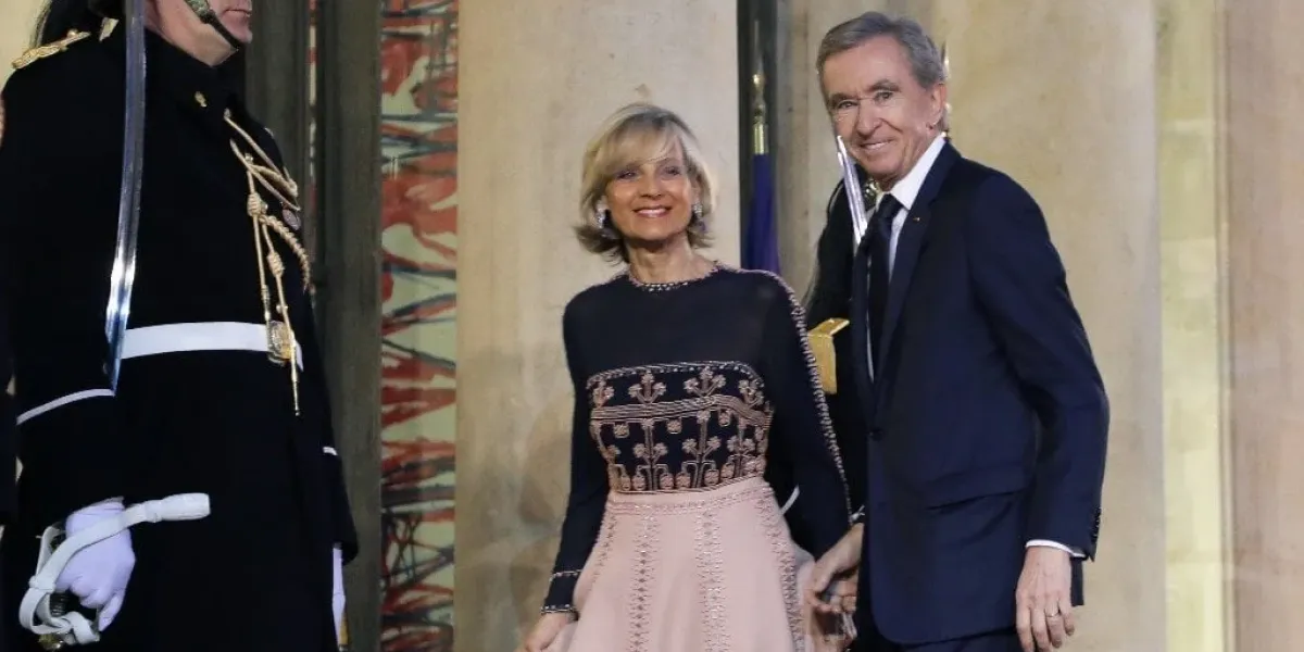 Hélène Mercier-Arnault et Bernard Arnault