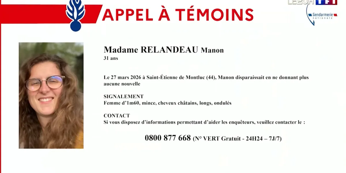 Appel à témoins Marion Relandeau