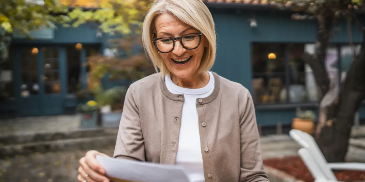 Retraitée courrier
