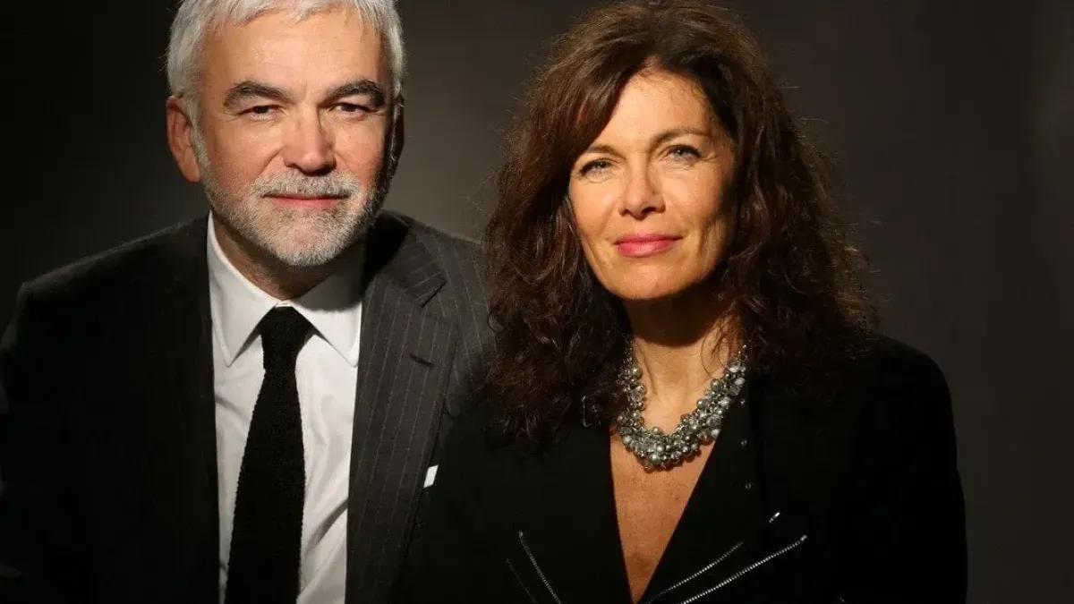 Pascal Praud et Catherine Bancarel