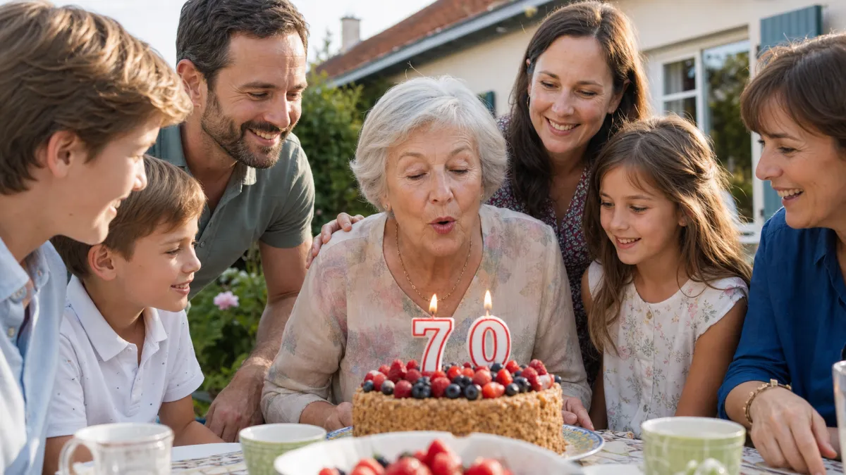 Anniversaire 70 ans