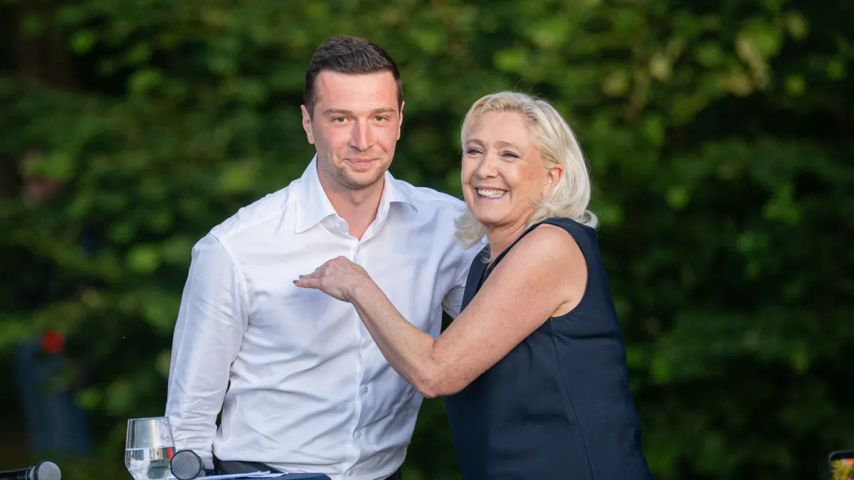 « Je me réjouis » : Jordan Bardella salue la candidature de Marine Le Pen pour 2027