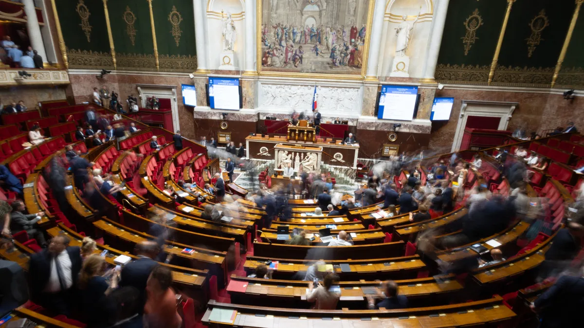 Hémicycle Assemblée nationale