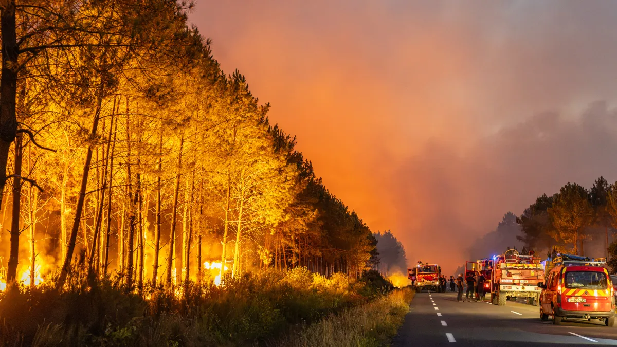 Incendie Gironde