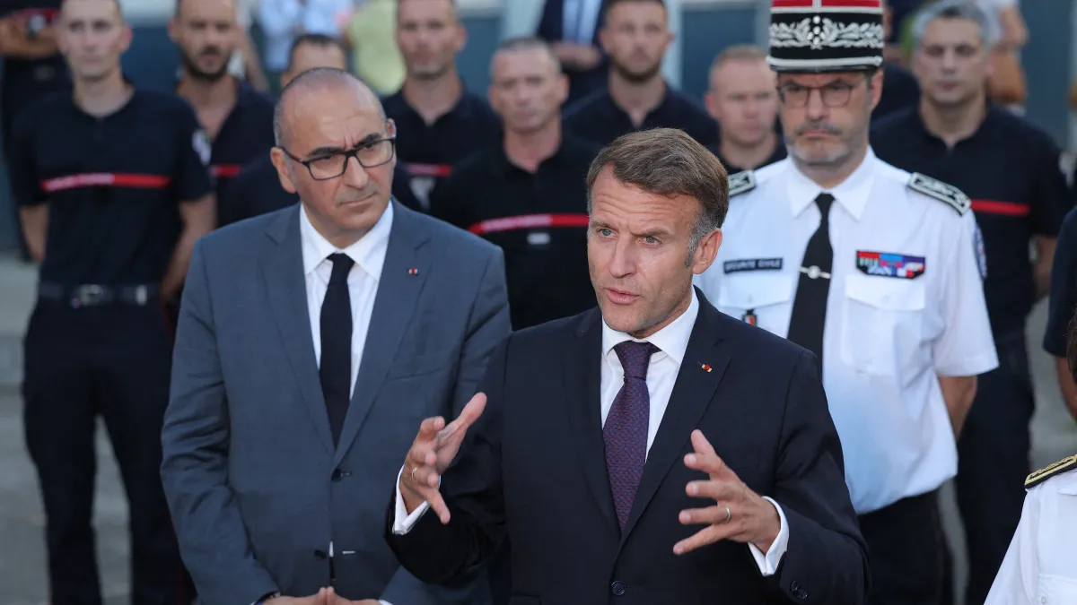 Emmanuel Macron Gironde 2026