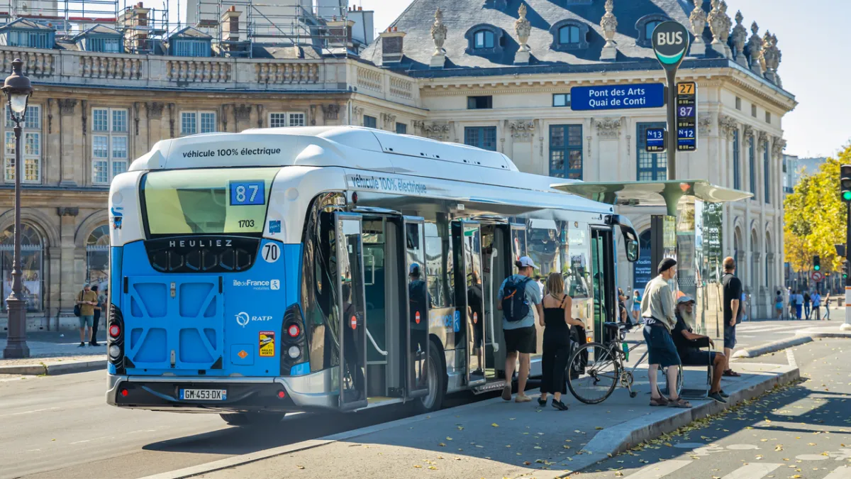 Bus électrique RATP