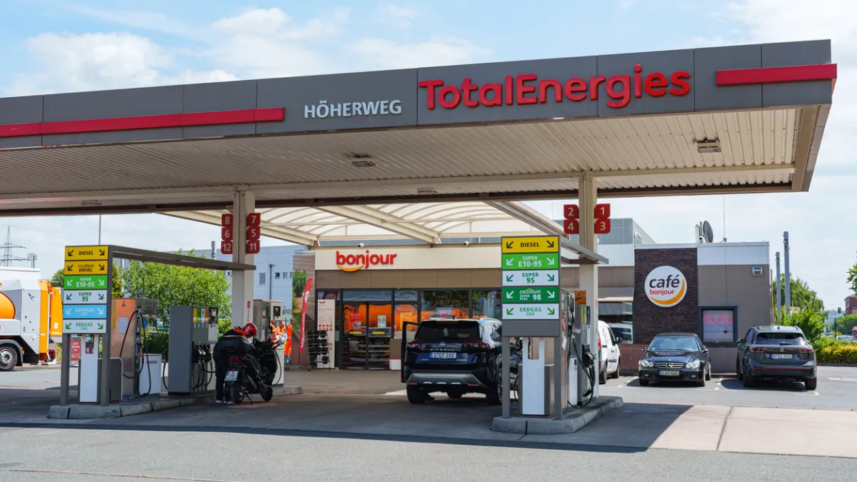 Station service TotalEnergies